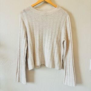 Divided by H&M Bell Sleeve Ivory‎ Sweater